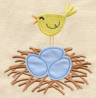 Nest Eggs (Applique)