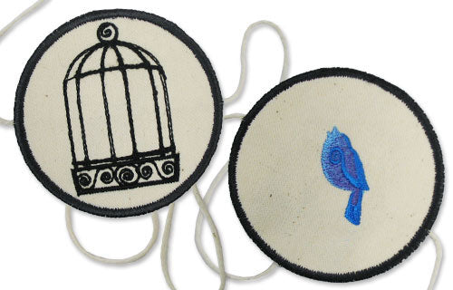 Birdcage Thaumatrope (In the Hoop)