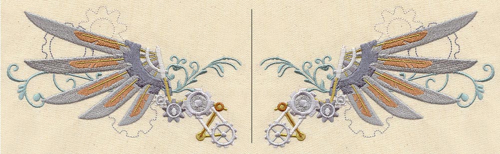 Steampunk Wings (Wing Pair)