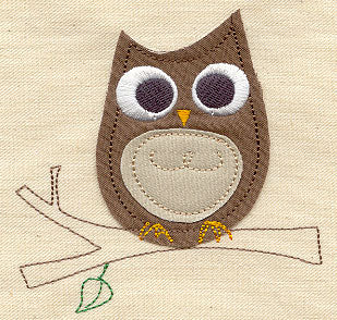 Wise Old Owl (Applique)