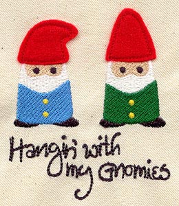 Hangin' with My Gnomies (Applique)