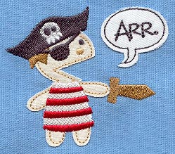 Pirate Speaks (Applique)