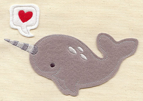 Narwhal (Applique)