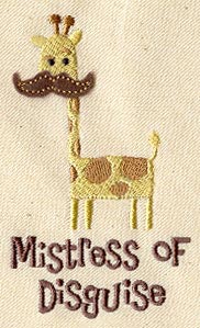 Mistress of Disguise (Applique)