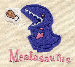 Meatasaurus (Applique)