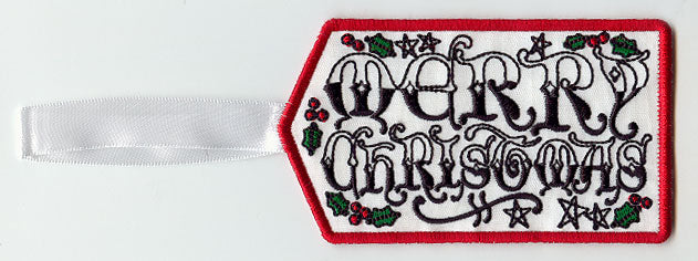 Merry Christmas Tag (In the Hoop)