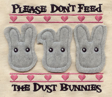 Dust Bunnies (Applique)