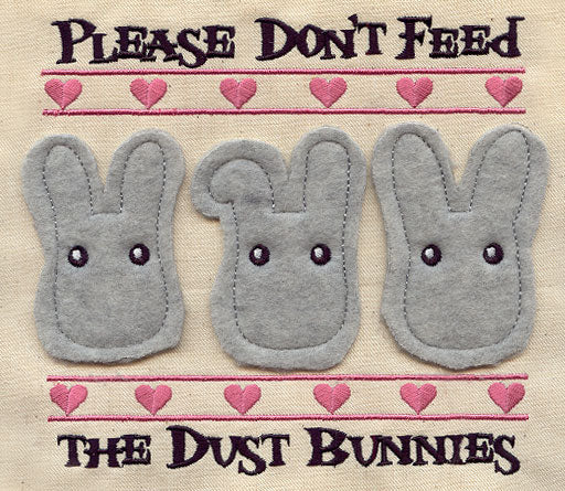 Dust Bunnies (Applique)
