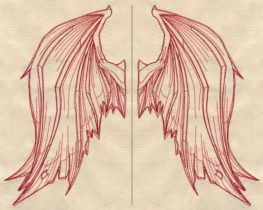 Wings from Below (Wing Pair)