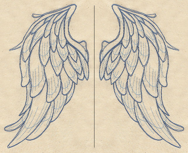 Wings from Above (Wing Pair)