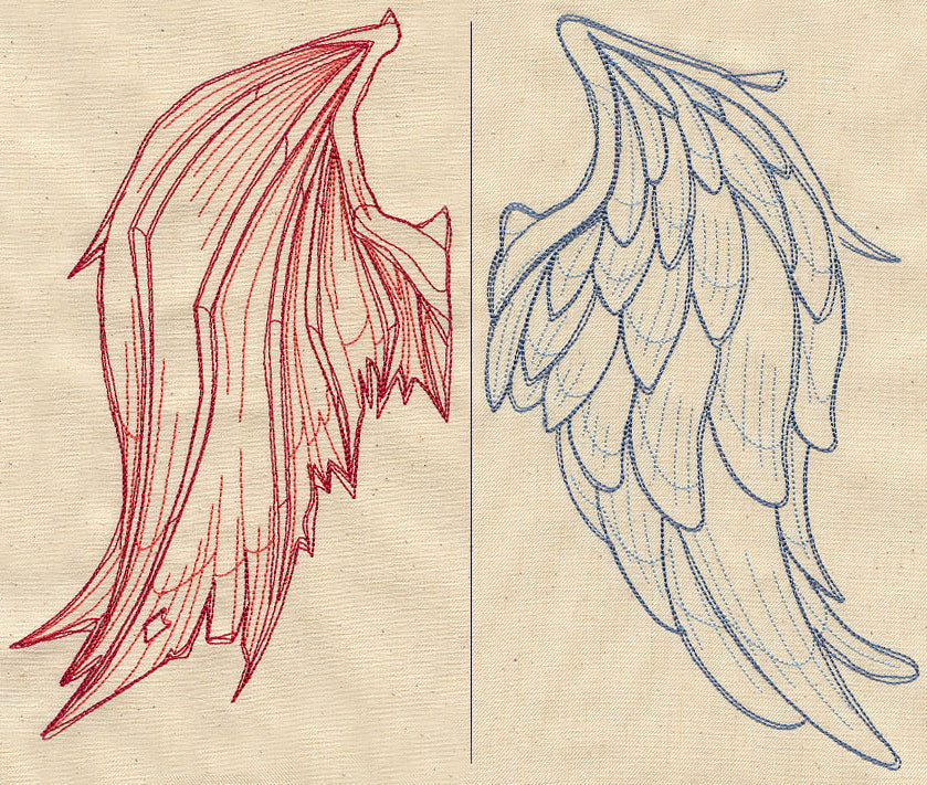 Wings Divided (Wing Pair)