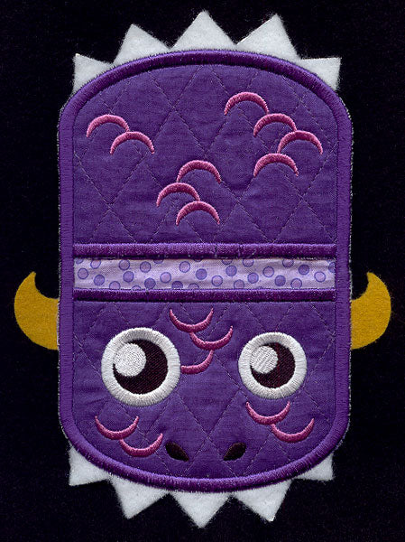 Hungry Monster Potholder (In the Hoop)