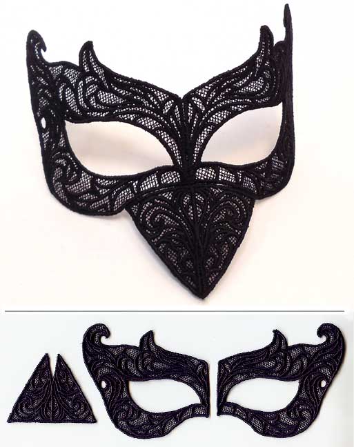 Raven Mask (Lace)