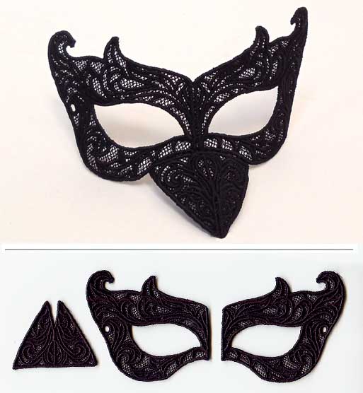Raven Mask (Lace)