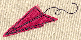Paper Plane (Applique)