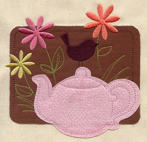Springtime Tea (Applique)