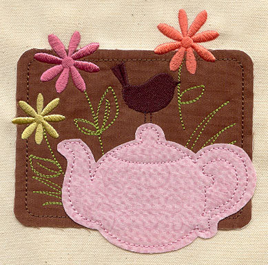 Springtime Tea (Applique)