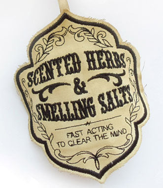 Scented Herbs and Smelling Salts Sachet (In the Hoop)
