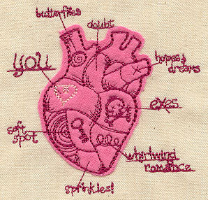 Pieces of My Heart (Applique)
