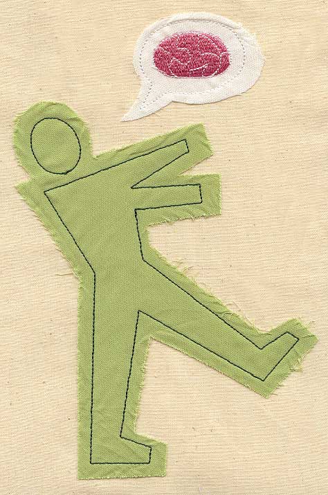 Zombie Walk (Applique)