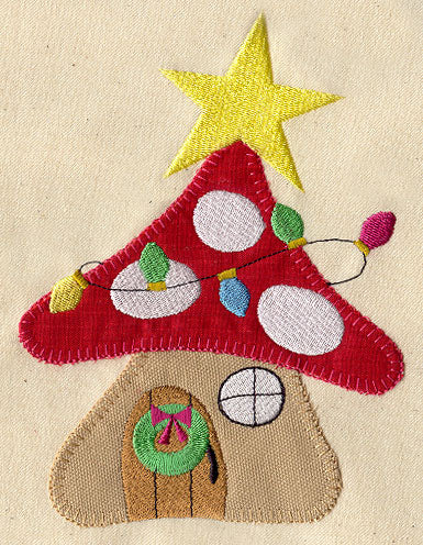 Woodland Wonderland Toadstool House (Applique)