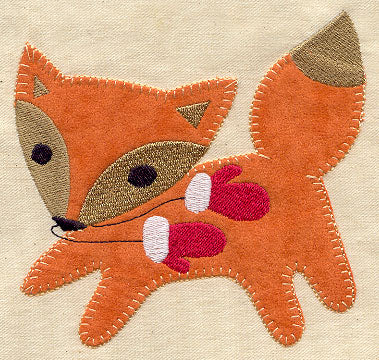 Woodland Wonderland Fox (Applique)