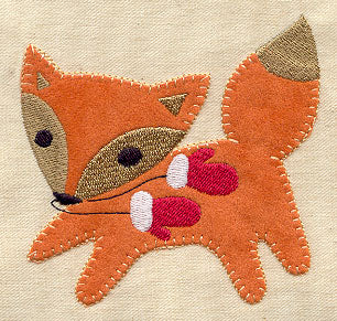 Woodland Wonderland Fox (Applique)