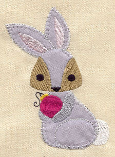 Woodland Wonderland Bunny (Applique)