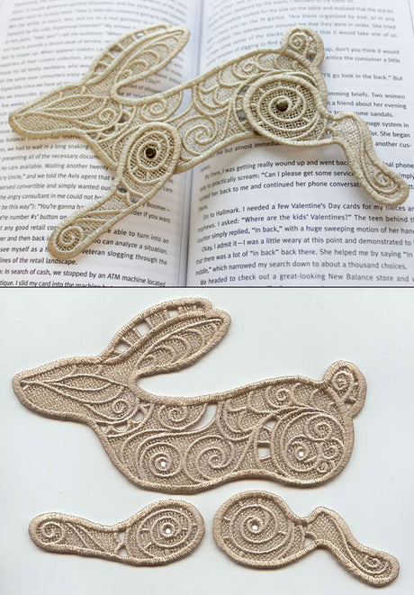 Bounding Bunny (Lace)