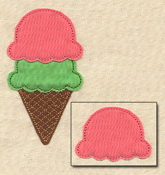 Extra Scoops (Applique)