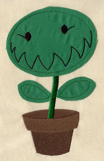 Hungry Plant (Applique)