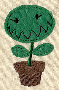 Hungry Plant (Applique)