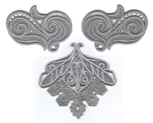 Evenfall Lace Cuff Bracelet (Split)