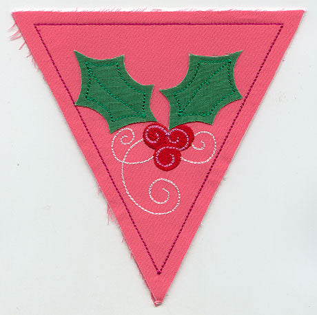Very Merry Bunting - Holly
