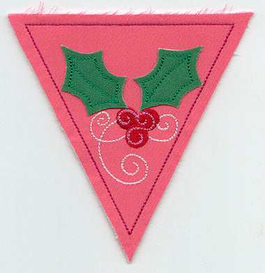 Very Merry Bunting - Holly