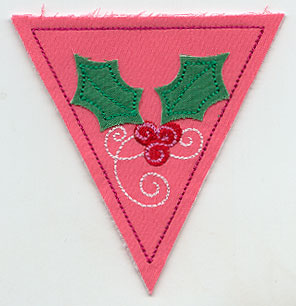 Very Merry Bunting - Holly