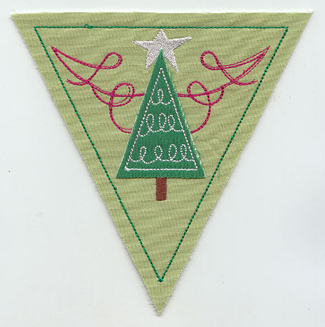 Very Merry Bunting - Christmas Tree