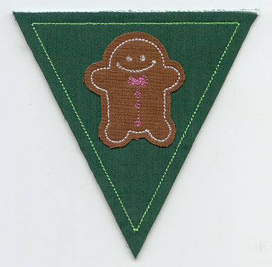 Very Merry Bunting - Gingerbread Man