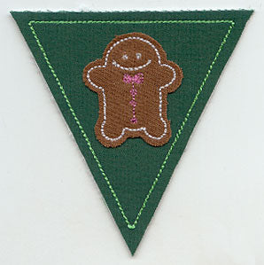 Very Merry Bunting - Gingerbread Man