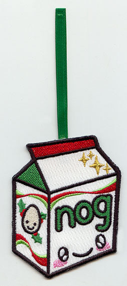 Kawaii Christmas - Eggnog (Ornament)