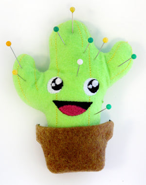 Cactus Pincushion (Stuffed)