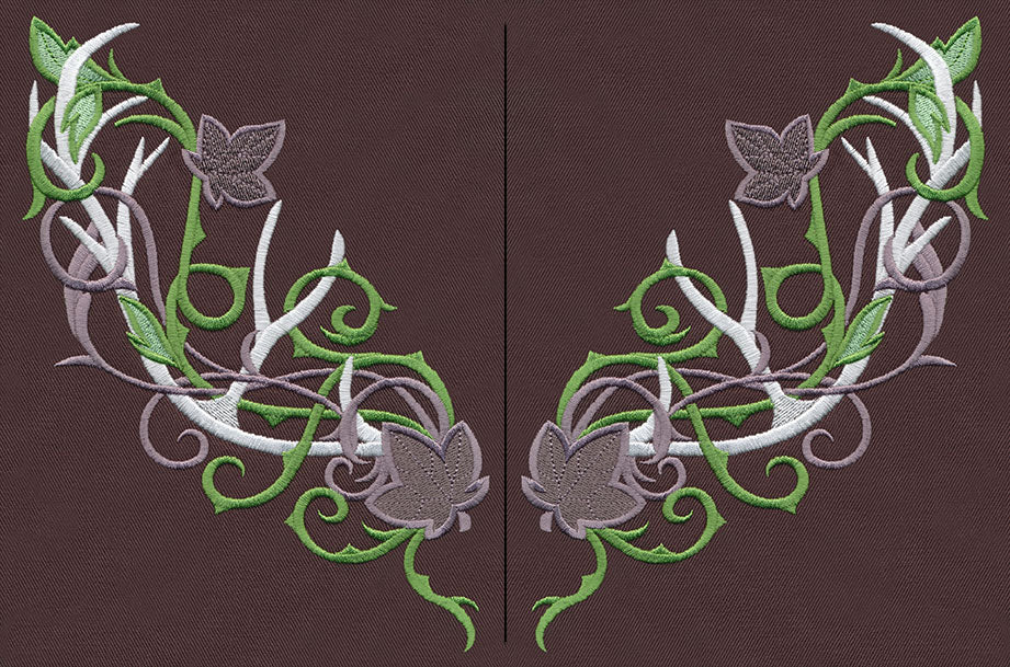 Elven Court Antler Neckline (Split)