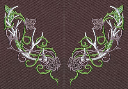 Elven Court Antler Neckline (Split)