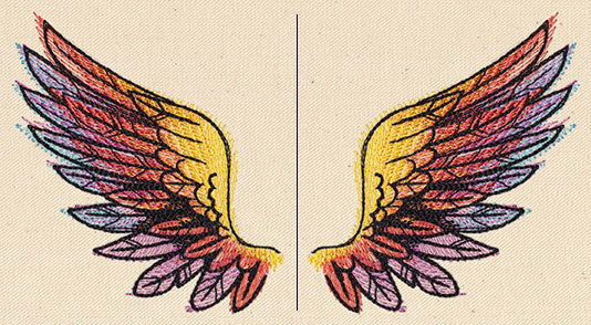 Painted Wings (Wing Pair)