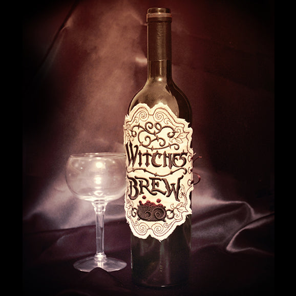 Witches Brew Apothecary Label (In the Hoop)