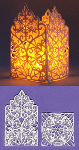 Snowflake Lantern (Lace)