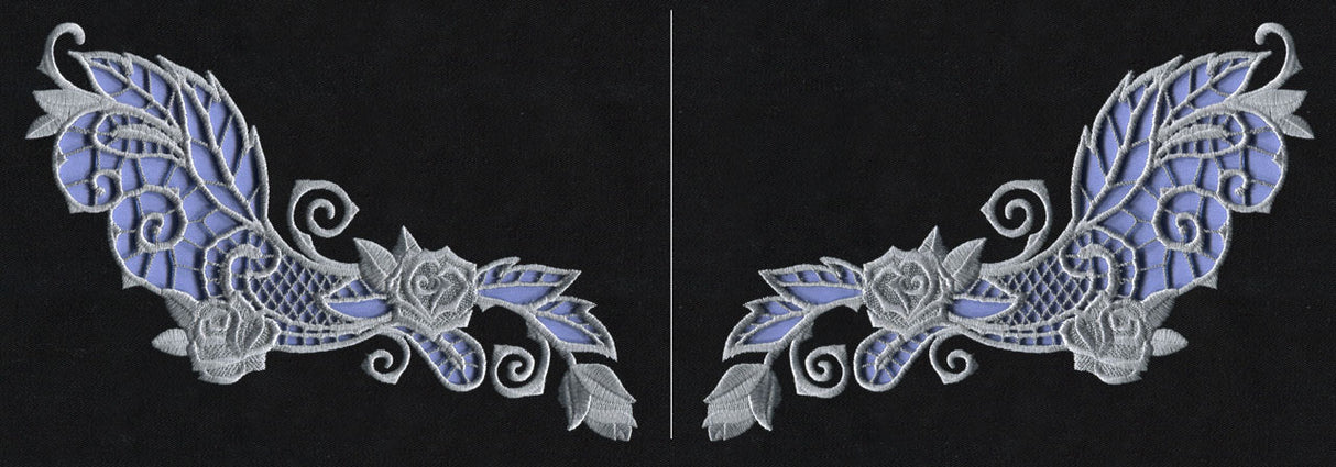 Rose & Bone - Neckline Accent (Cutwork)