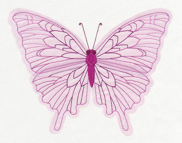 Diaphanous Butterfly (Applique)