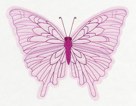 Diaphanous Butterfly (Applique)
