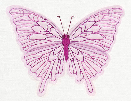 Diaphanous Butterfly (Applique)